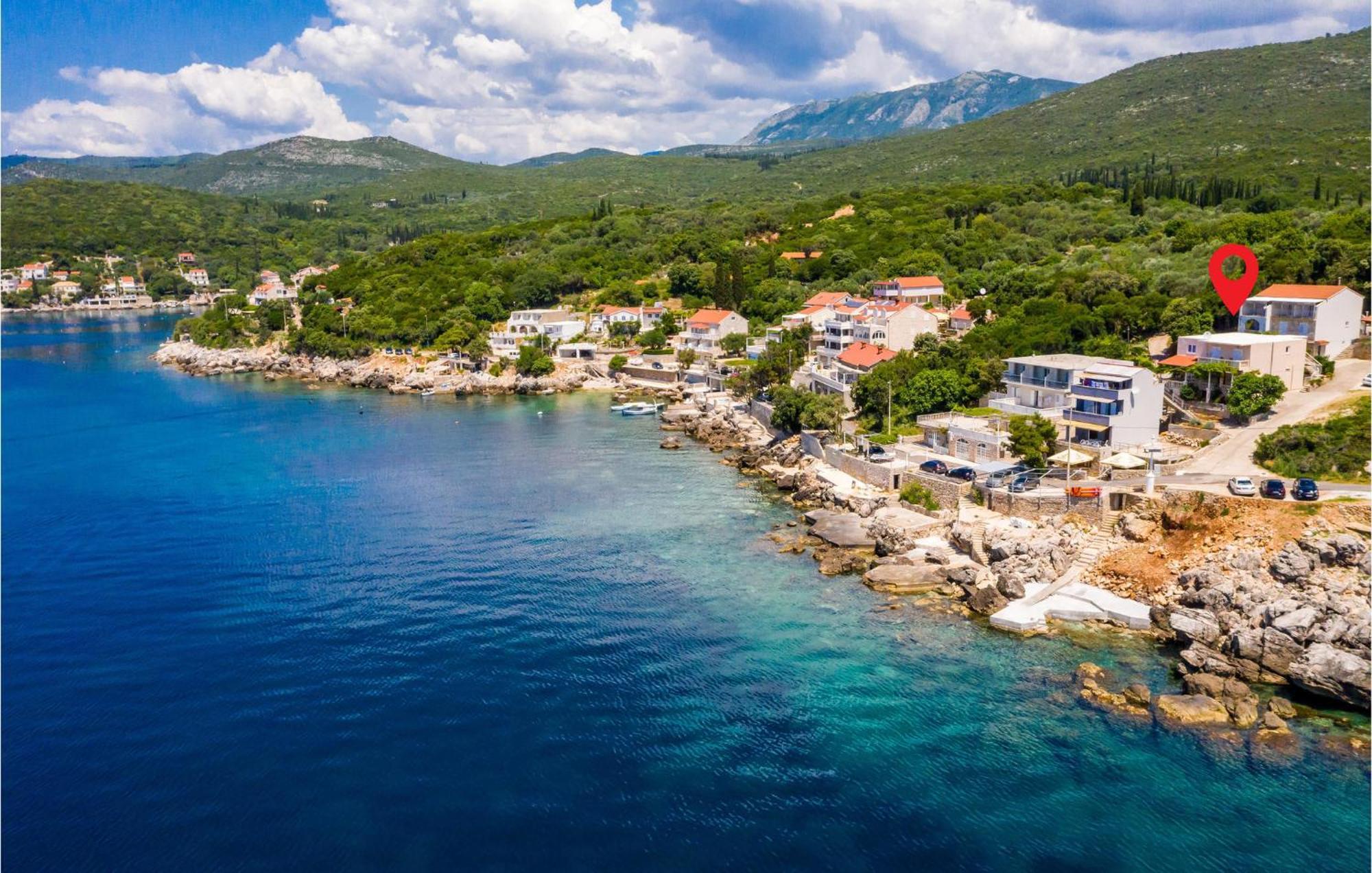 Stunning Apartment In Gruda With House Sea View Molunat Kültér fotó